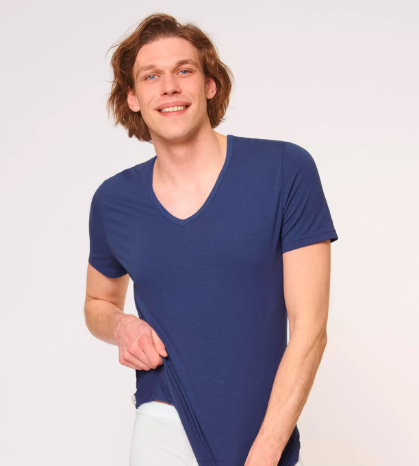 sloggi Loungewear | 22NZ881 Men GO SHIRT tank top Vintage denim