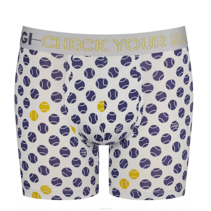 sloggi Underwear 22NZ882 Men GO shorts White - Dark Combination