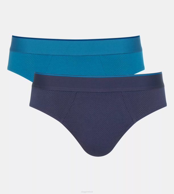 sloggi Underwear 22NZ735 Men EVER AIRY midi briefs Blue - Dark Combination