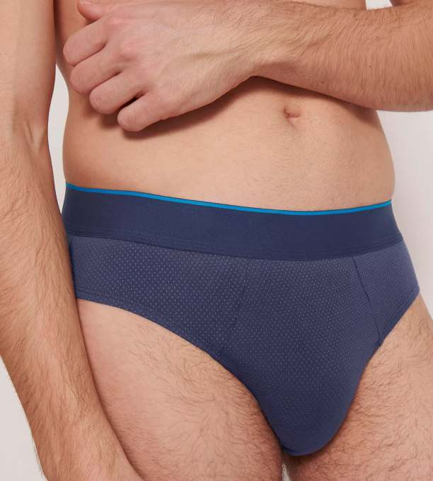 sloggi Underwear 22NZ735 Men EVER AIRY midi briefs Blue - Dark Combination