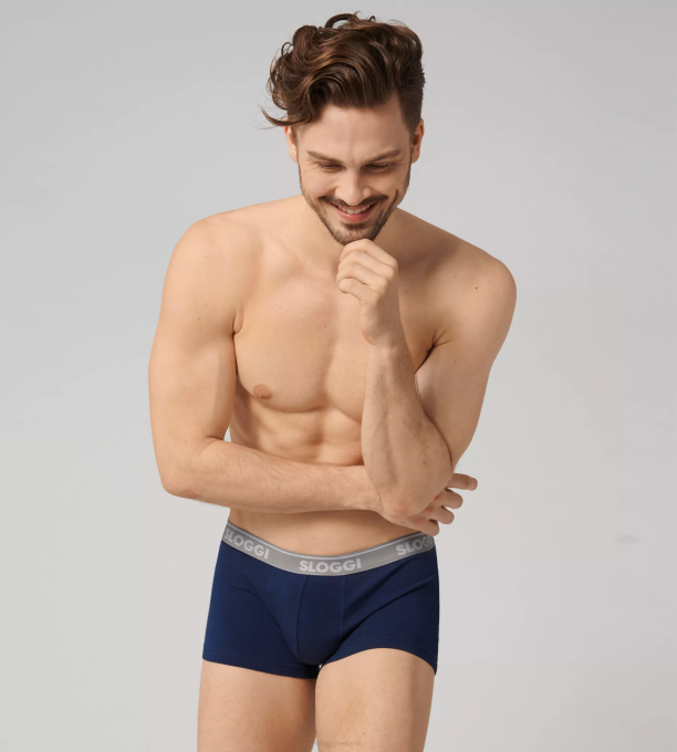 sloggi Underwear 22NZ781 Men GO ABC hipster briefs Blue Black