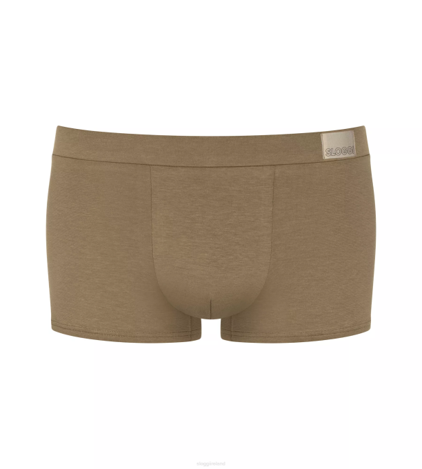 sloggi Underwear 22NZ886 Men GO NATURAL hipster briefs Brown - Dark Combination