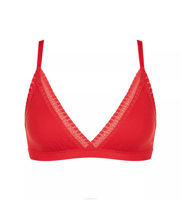 sloggi Bras | 22NZ213 Women GO RIBBED Bralette Campari