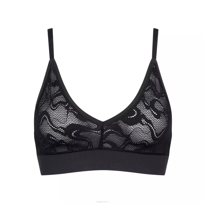 sloggi Bras | 22NZ345 Women GO ALLROUND LACE Bralette Black