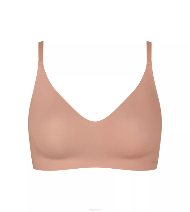 sloggi Bras | 22NZ458 Women ZERO MICROFIBRE 2.0 Bralette Cameo brown