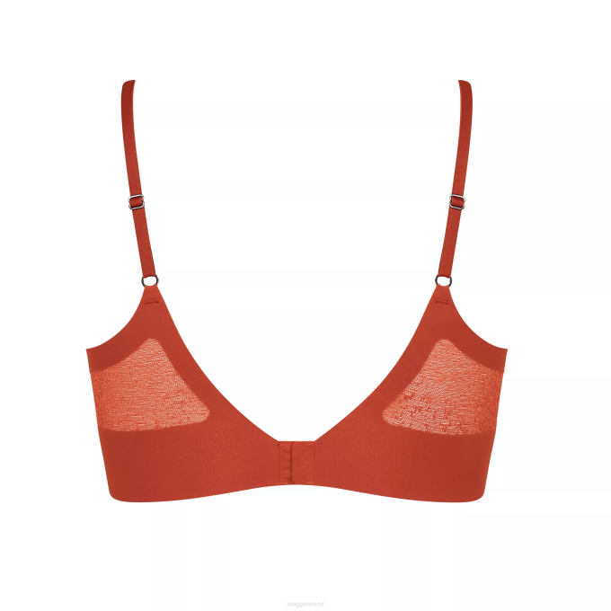 sloggi Bras | 22NZ528 Women S BY SUPERB Bralette Haute Orange
