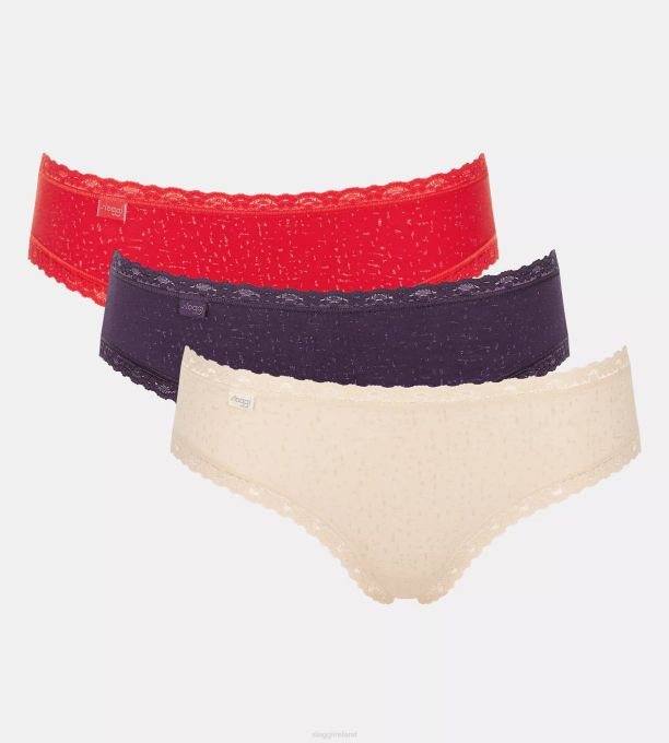 sloggi Knickers | 22NZ123 Women 24/7 WEEKEND Hipster knickers Multicolour