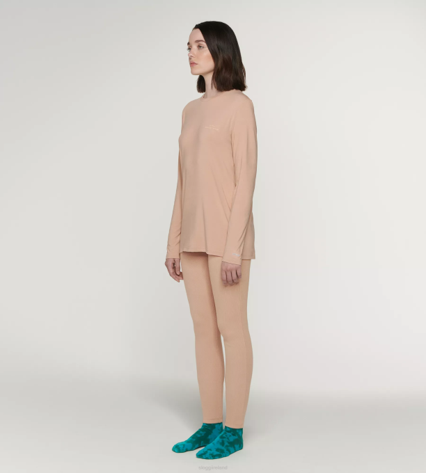 032C X sloggi Loungewear | 22NZ555 Women long-sleeve top New Beige