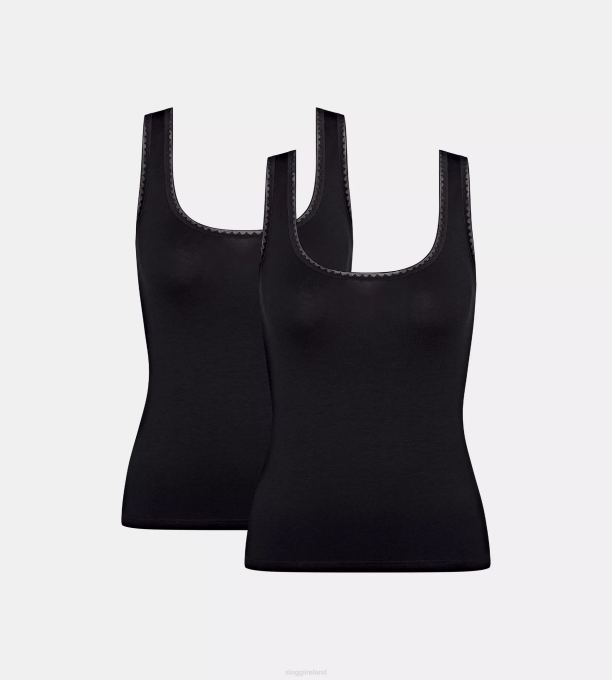 sloggi Loungewear | 22NZ78 Women GO Tank top Black