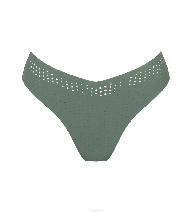 sloggi Swimwear 22NZ232 Women SHORE ARIENZO Highleg bikini bottoms Urban green