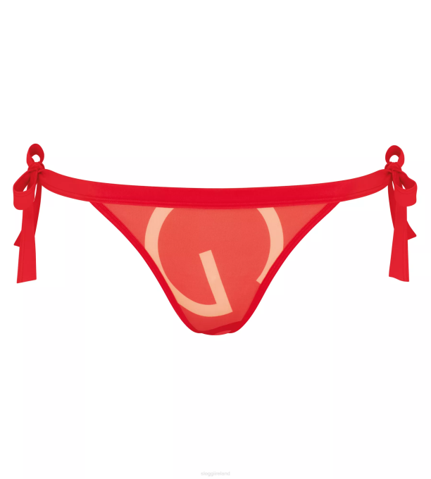 sloggi Swimwear 22NZ687 Women SHORE MARINA GRANDE Brazilian bikini bottoms Campari - Light combination